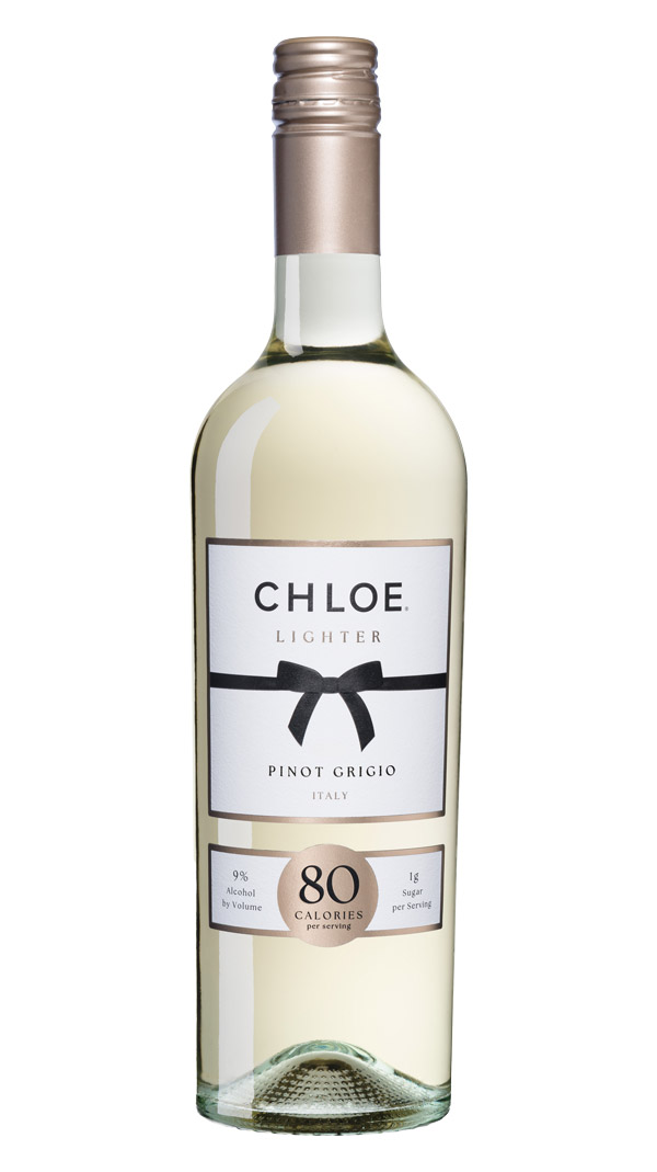 Bottle image with ribbon